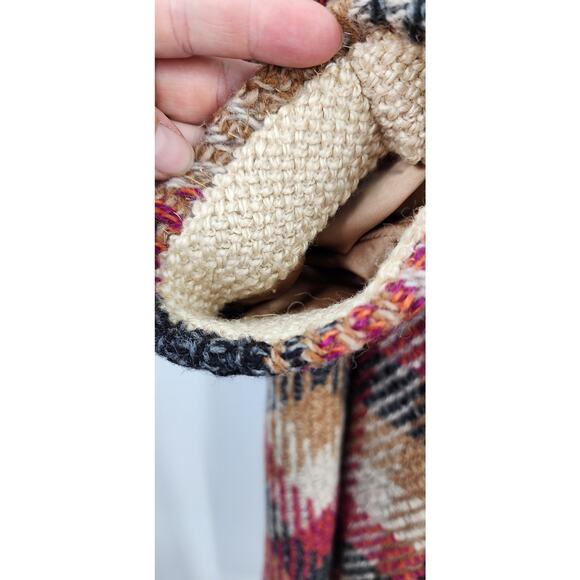 Vintage Long Line Pleated Back Coat Wool ILGWU Union Made Fully Lined - Picture 12 of 16